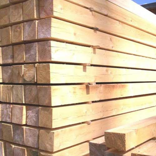 Брус обрезной 200x200x6000 мм из лиственницы