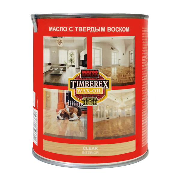 Защитное тиксотропное масло для наружных и внутренних работ Timberex Thixo, 1 л